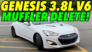 2015 Hyundai Genesis Coupe 3.8L V6 w/ MUFFLER DELETE!