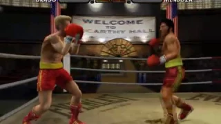 Rocky legends (PS2) Ivan Drago vs Jose Mendoza (Career Ivan Drago)