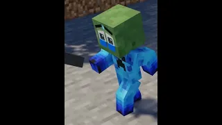 Monster School  Baby Herobrine And A Weird Friend  Minecraft Animation