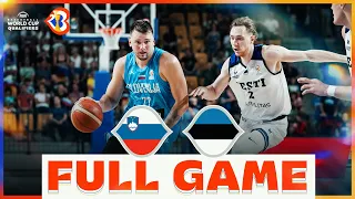 Slovenia v Estonia | Basketball Full Game - #FIBAWC 2023 Qualifiers