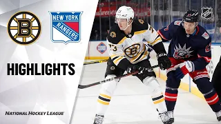 Bruins @ Rangers 02/28/21 | NHL Highlights