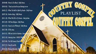 Top 100 Country Gospel Songs 2023 ~Good Old Christian Country Gospel Playlist With Lyrics