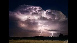 Heftige Unwetter und Superzelle am 1. Juli 2020 / Stormchasing Deutschland / Unwetterjäger