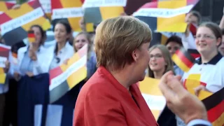 Wahlarena mit Angela Merkel