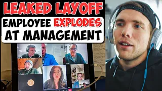 LEAKED LAYOFF VIDEO - SEARS EMPLOYEE EXPLODES AT MANAGEMENT! | #grindreel