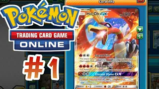 I HAVE A GX CARD ! | Let's Play Pokemon Trading Card Game Online #1 In Hindi