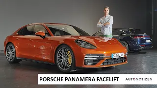 Porsche Panamera Facelift / Turbo S / 4S E-Hybrid 2021: Premiere mit Sitzprobe