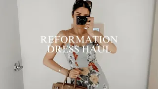 FOUND THE PERFECT SUMMER DRESS * REFORMATION HAUL | The Allure Edition