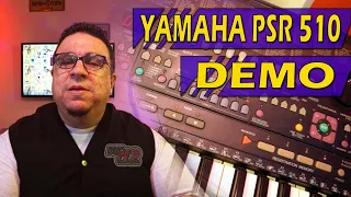 YAMAHA PSR-510 DEMO HD.