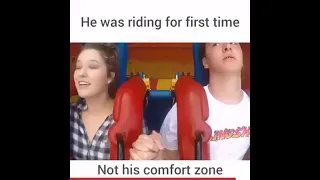 Couple Breaks up on Roller Coaster Ride