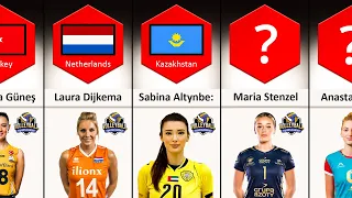 Most Beautiful Volleyball Player From Different Countries