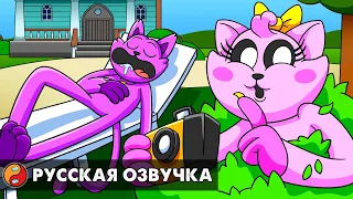 У КЭТНАПА ЕСТЬ ТАЙНЫЙ ПОКЛОННИК?! Реакция на Poppy Playtime 3 анимацию на русском языке