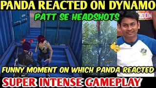 PANDA REACTION ON DYNAMO GAMING | PUBG MOBILE | RED ROCK