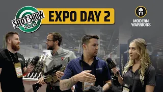 SHOT SHOW Expo - Day 2 - Aero Precision, Staccato, PSA, Dead Air, Burn Proof Gear and MORE!