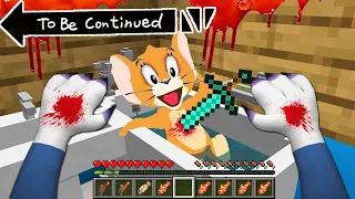 HOW to TROLLING JERRY as SCARY TOM in Minecraft ! Real Tom and Jerry - GAMEPLAY Movie Minion