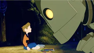 Мальчик нашёл ГИГАНТСКОГО РОБОТА в лесу и тот спас мир | Краткий пересказ, фантастика, мультфильм