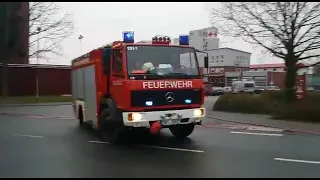 LF 16/12 & RW 1 der Freiwilligen Feuerwehr Heppenheim - Mitte zum schweren Verkehrsunfall auf A5