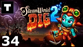 [RU] SteamWorld Dig 2 - 34 Cave "Floor is Lava" Artifact