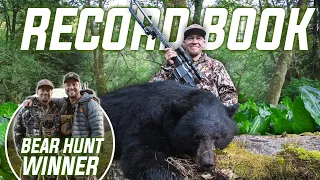 330lb GIANT BLACK BEAR (2022 Hunt Winner)