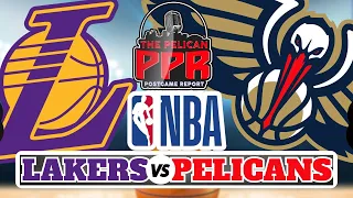 New Orleans Pelicans VS Los Angeles Lakers Live ScoreBoard