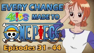 Every Change 4Kids Made to One Piece: Arlong Park Arc