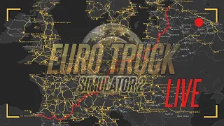 ЗАПИСЬ СТРИМА - ЧЕРЕЗ ВСЮ КАРТУ. ЧАСТЬ 1 - Euro Truck Simulator 2