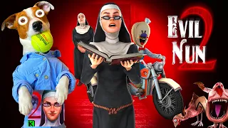 🔴 Монашка 2 🔴 Начало = Evil Nun 2 полное прохождение