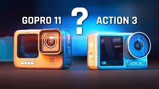 GoPro 11 vs DJI Osmo Action 3 | Action Camera Comparison