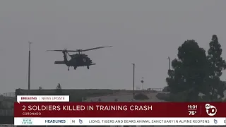 2 soldiers killed in training crash