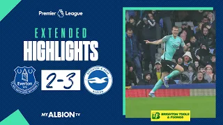 Extended PL Highlights: Everton 2 Albion 3
