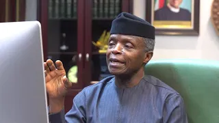 Prof. Yemi Osinbajo, SAN at the Women in Africa Initiative Webinar