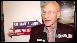 See "Godot" & "No Man's Land" Stars Patrick Stewart & Ian McKellen Preview Their B'way Double-Header