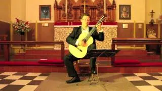 Bradford Werner Plays Gigue, E Minor Suite by Sylvius Leopold Weiss