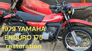 Restoration of a 1979 Yamaha Enduro 175