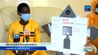 Khombole : Mouhamed Aïdara (16 ans) crée un robot "anticovid" qu'il dédie au Président Macky Sall...