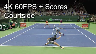 Italy vs USA Madness! Jannik Sinner & Lorenzo Sonego vs JJ Wolf & Marcos Giron - BNP Paribas Open