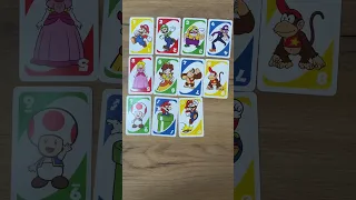 Super Mario Bros UNO Card Unboxing Stop Motion 🚘⭐️ #unogameplay #unocardgame   #uno #unboxing