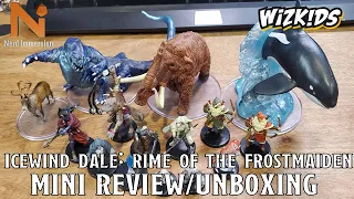 Icewind Dale: Rime of the Frostmaiden Mini Unboxing/Review (WizKids) | Nerd Immersion