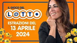 Estrazione in diretta del Gioco del Lotto e del Simbolotto di sabato 13 Aprile 2024