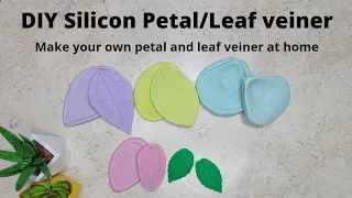 Homemade silicon Veiner/mold for art and craft/ DIY silicon veiner for clay and resin/CreativeCat