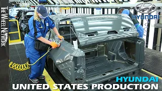 Hyundai Santa Cruz Production in the United States (Hyundai Motor Manufacturing Alabama)