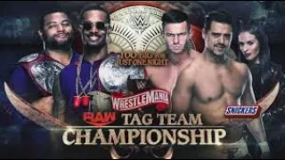Wrestlemania 36 Predction Street Profits vs Angel Garza & Austin Theory Raw Tag Team Championship