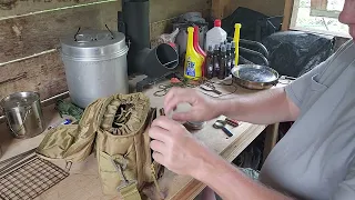 How I pack my M 40 cookset and Molle bag