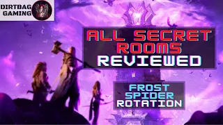 All Secret Rooms Normal DT | Frost Spider Rotation | Raid Shadow Legends Doom Tower Guide
