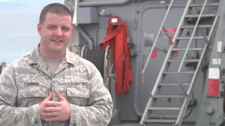 LTJG Kyle Wagner, of USS Stethem (DDG 63), discusses the importance of Flight Deck Familiarization