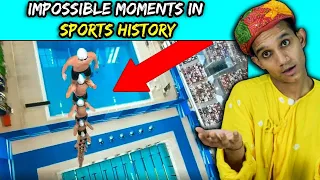 Villagers React To 20 IMPOSSIBLE MOMENTS IN SPORTS HISTORY ! Tribal People React IMPOSSIBLE MOMENTS