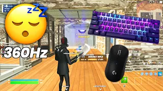 Razer Huntsman Mini ASMR 😴Tilted Zonewars🏆 Satisfying Keyboard Fortnite 360 FPS 4K