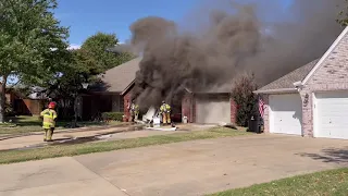 Broken Arrow Residential Fire 9/27/2021