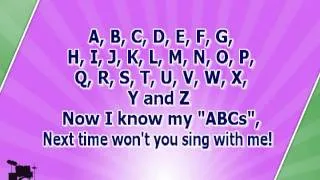 Karaoke for kids   ABC Alphabet Song   key +3   with backing melody