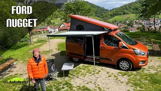 Ford Transit Custom Nugget (2021) - Der Campervan mit der Heckküche und dem Aufstelldach - Westfalia